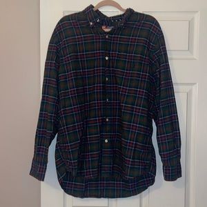 Chaps Plaid Dress Shirt